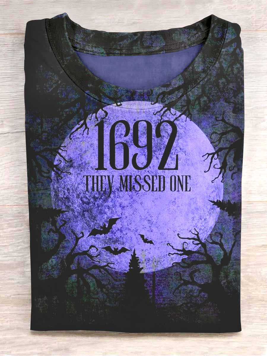 Unisex Halloween Printed Casual T-Shirt