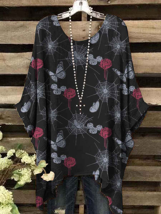 Women's Halloween Print Casual Top